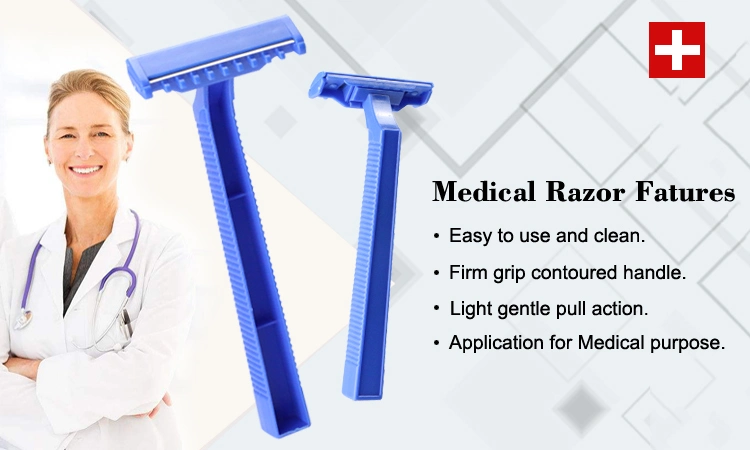 Single Bag Packing Hygienic Medical Razor Disposable Razor